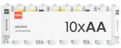 AA alkaline batterijen - 10 stuks