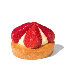 aardbeien gebakje