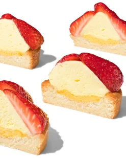 aardbeien gebakje
