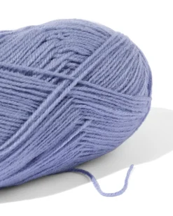 acryl garen blauwpaars 100gram 250meter