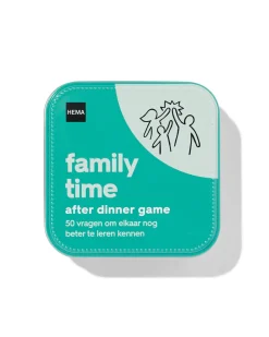 after dinner game - family time