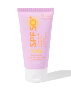 baby- en kinderzonnebrandcrème gevoelige huid SPF50+ 50ml