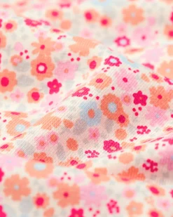 baby meegroeiromper bloemen multicolor