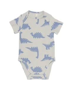 baby meegroeiromper dino blauw