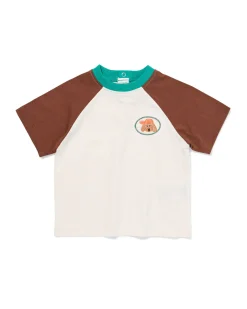 baby T-shirt jersey hond wit