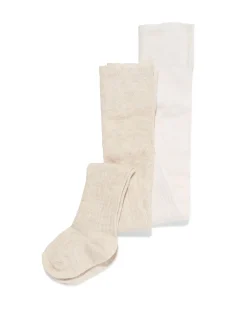 babymaillots rib - 2 stuks beige