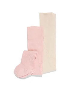 babymaillots structuur - 2 stuks oudroze