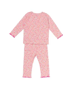 babypyjama bloemen multicolor