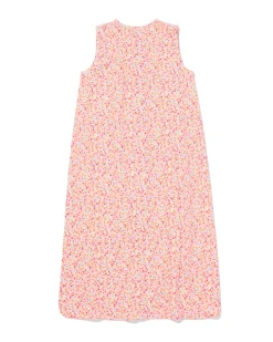 babyslaapzak mouwloos katoen 0.5tog bloemen multicolor