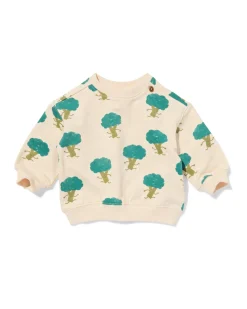 babysweater broccoli ecru