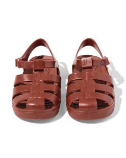 babywaterschoenen cognac