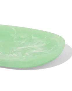 badkamer schaaltje 25x12cm epoxy marmerlook groen
