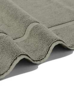 badmat 50x85 zware kwaliteit legergroen