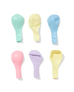 ballonnen 23cm pastel - 10 stuks
