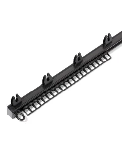 basis U-rail 200cm zwart