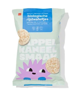 bio rijstwafeltjes appel-kaneel 35g