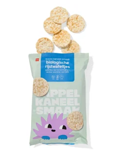 bio rijstwafeltjes appel-kaneel 35g