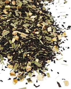 bio zwarte thee citroen-rood fruit 75gr in blik