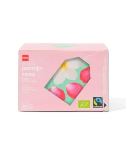 biologische groene thee jasmijn roos - 20 stuks