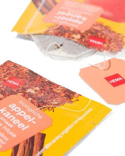 biologische rooibos infusie appel kaneel - 20 stuks