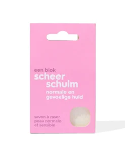 blok scheerschuim normale tot gevoelige huid 65g