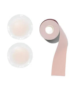boobtape beige 5m inclusief tepelpads