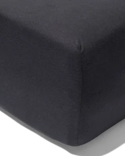 boxspring hoeslaken 90x200cm jersey donkergrijs