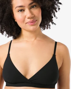 bralette zonder beugel zwart
