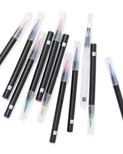 brushpennen en hervulbare waterpenselen 26-delig