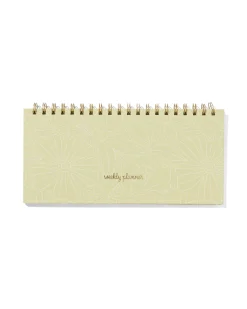 bureauplanner met spiraal 13x27 groen