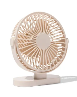 bureauventilator ⌀17.5cm beige