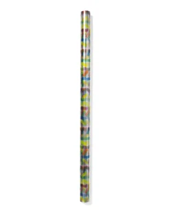 cadeaufolie transparant 500x200cm confetti