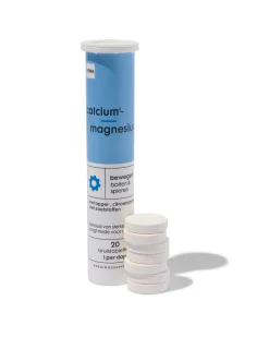 calcium-magnesium bruistabletten - 20 stuks