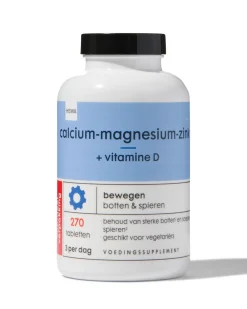 calcium-magnesium-zink + vitamine D - 270 stuks