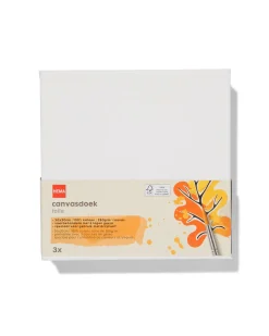 canvasdoeken 280gsm 20x20 - 3 stuks