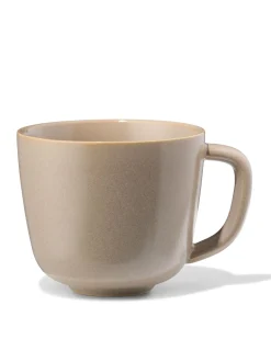 cappuccinomok 325ml Puur aardewerk beige