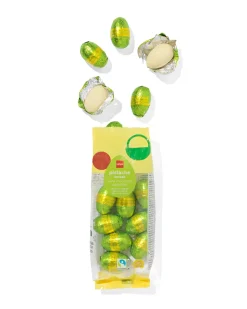 chocolade eitjes wit pistache