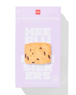 chocolade kokoskoekjes 75g