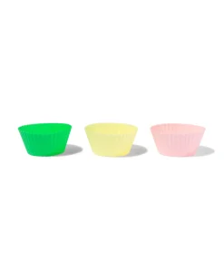 cupcake vormen siliconen - 12 stuks
