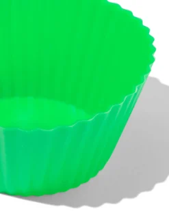 cupcake vormen siliconen - 12 stuks