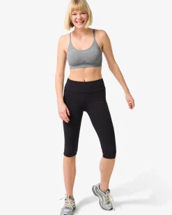 dames sportlegging capri zwart