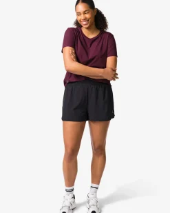 dames sportshort zwart