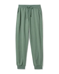 dames sweatbroek middengroen