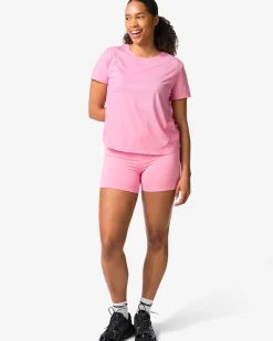 damesbikershort kort roze