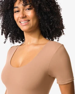 damesbody smoothing lichtbruin