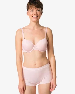 damesboxer naadloos micro lichtroze