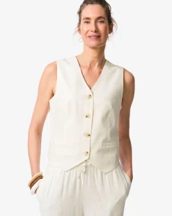 damesgilet Isla wit