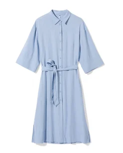 damesjurk Dawn regular fit lichtblauw