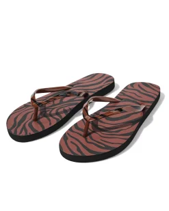 damesteenslippers zebra multi