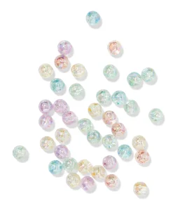 doosje kralen rond glitter